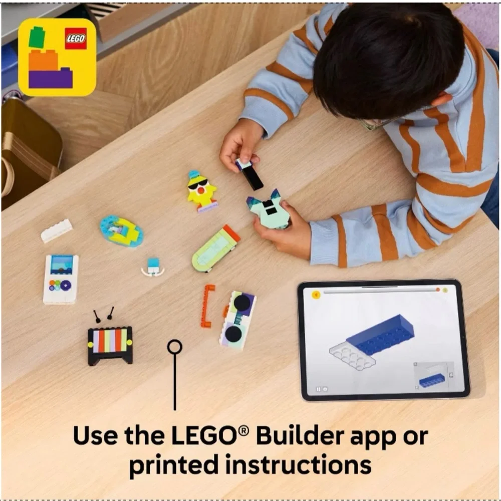 LEGO Classic Creative Set - Blue, Green, Yellow, Purple